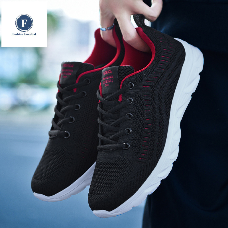 ขนาด 38-46 รองเท ้ าผู ้ ชายตาข ่ าย Jogging รองเท ้ าสําหรับชายรองเท ้ าเดินรองเท ้ าผ ้ าใบตาข ่ าย Breathable รองเท ้ าผ ้ าใบขาย Kasut Bernafas ตาข ่ าย Lelaki