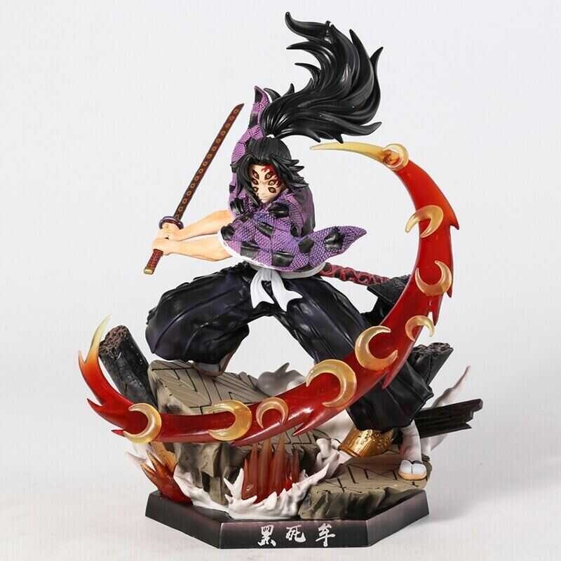 Slayer Demon Kokushibou Tsugikuni Michikatsu Excellent Figure Anime Model Statue Toy Collectibles G
