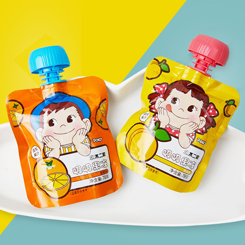 Fujiya Juice Sucking Jelly Meal Replacement Zero Fat Baby เด็กอายุ 1 เดือน 1 ขวบของฝากของที่ระลึก 7