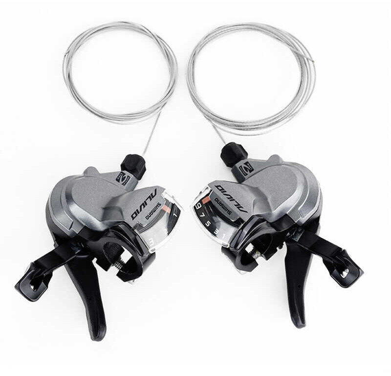 ❤ Olssda SHIMANO จักรยานเสือภูเขา M4000 Split Finger Dial 9-Speed 27-Speed แผ่