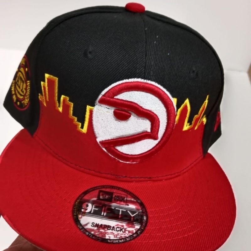 หมวกแก๊ป Nba Atlanta Hawks Snapback
