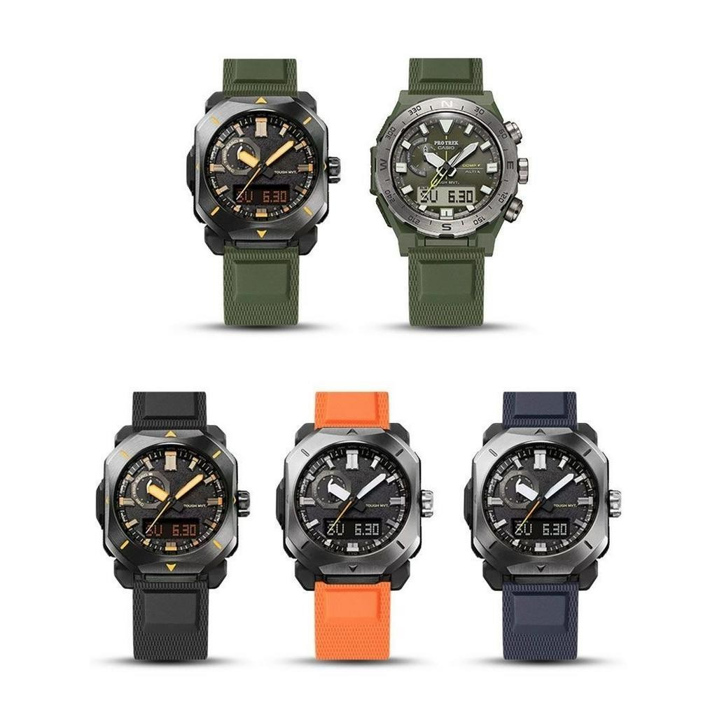 [ ขายตรงจากโรงงาน ] เหมาะสําหรับ casio PRW-6900Y สายรัด casio protrek Climbing Series/3400/6800 เทป