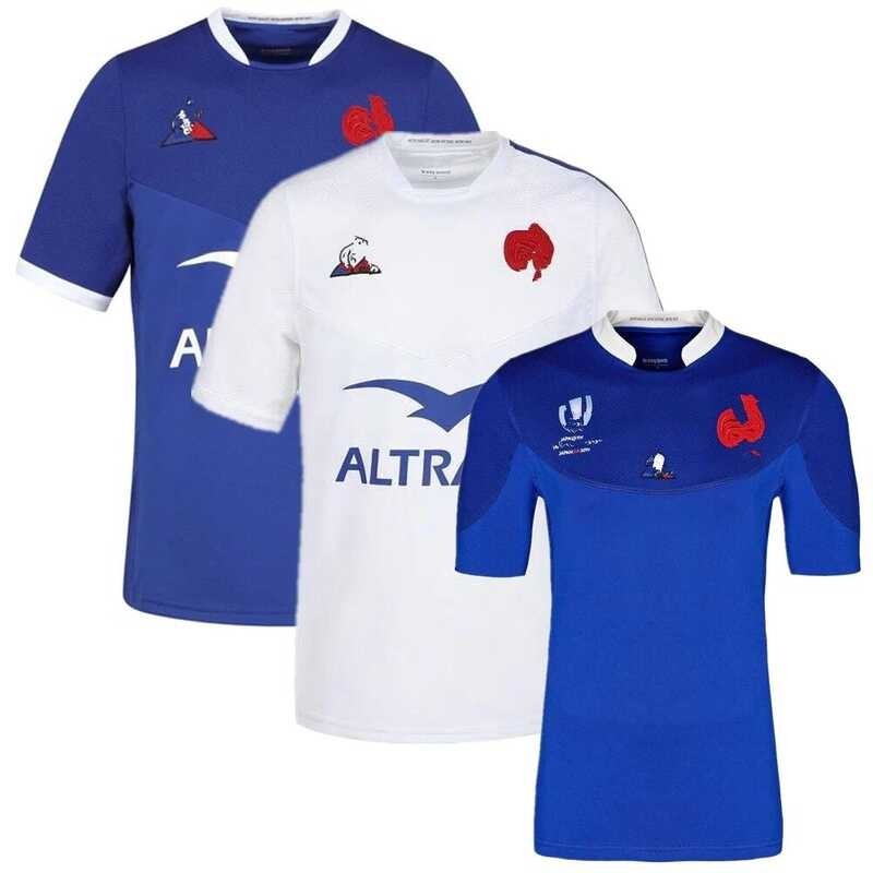embroidery High sales rugby 2021 Jersey Home Away League Shirt France Rugby Jerseys Shirts Shorts 2 