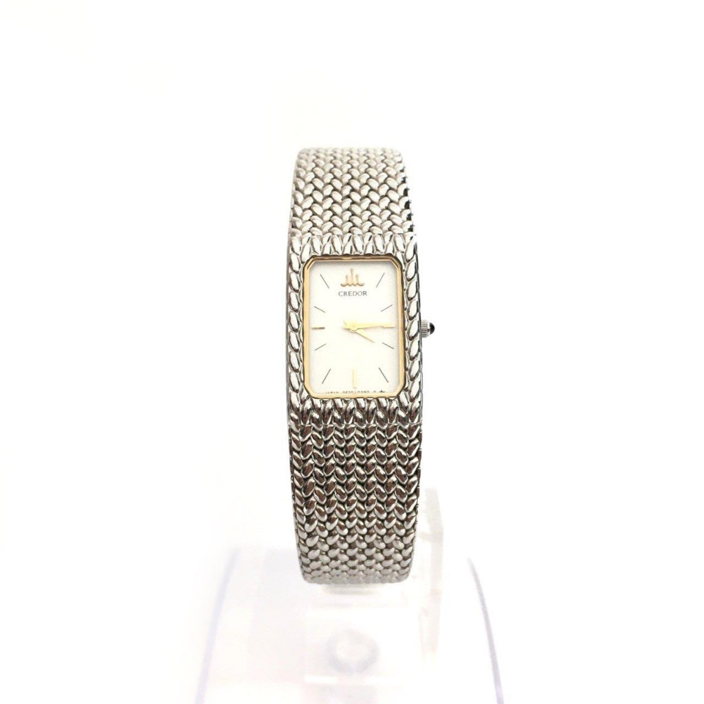 SEIKO (ไซโก) Seiko Credor Ladies QZ with case Made in Japan นาฬิกาข้อมือ สำหรับผู้หญิง  S18560/9