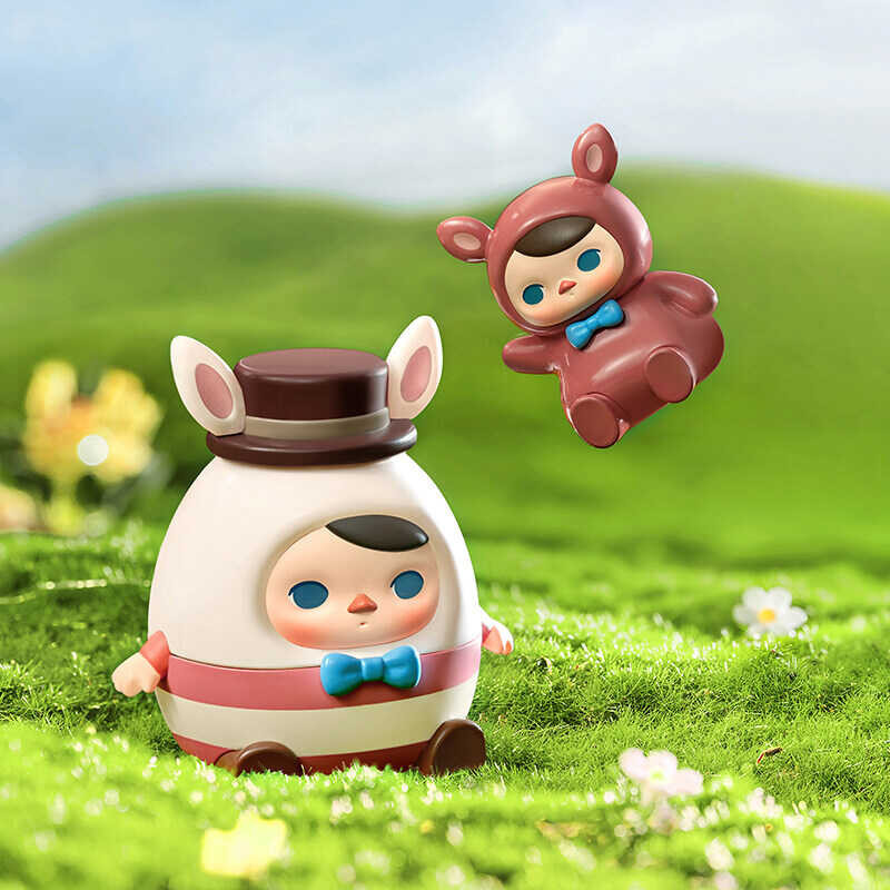 MART PUCKY POP Egg Bunny Figure
