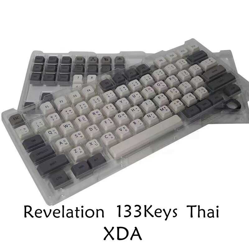 keycap 【Keycap Only】Thai XDA Profile PBT Sublimation For Cherry MX Switch Mechanical Keyboard RK6