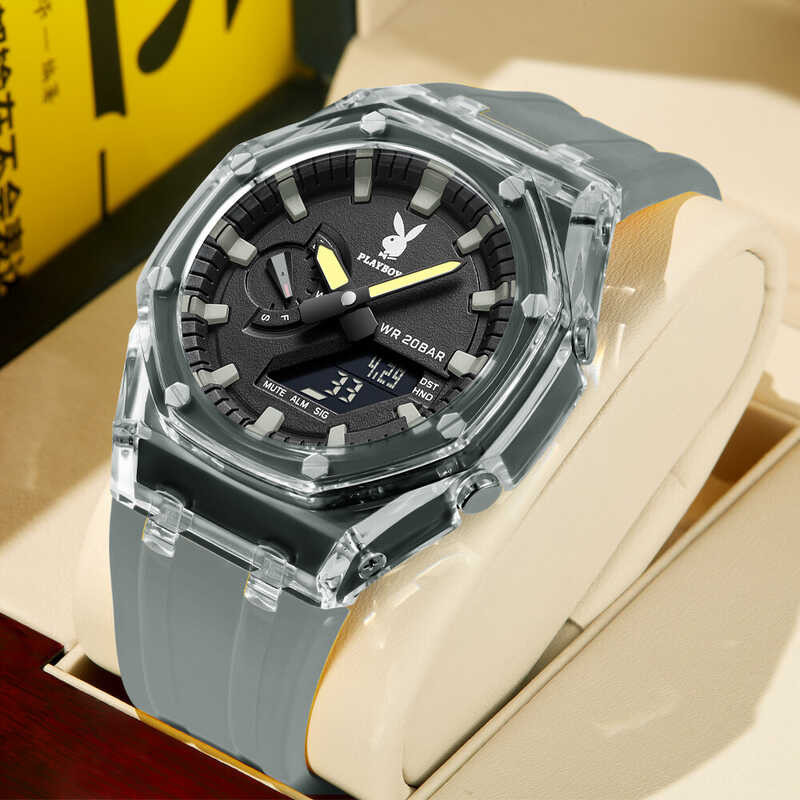 นาฬิกาอิเล็กทรอนิกส์สำหรับผู้ชาย PLAYBOY 2023