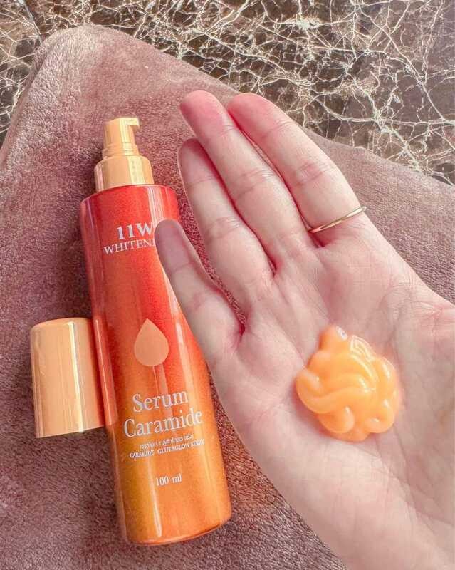 Serum 11W Caramide วันวันดับบลิวเซรั่มน้องใหม่ผิวกระจ่างใ ส(1ชิ้น) ดอกกุหลาบ ปัจฉิม ต้นไผ่ปลอม ช่อดอ