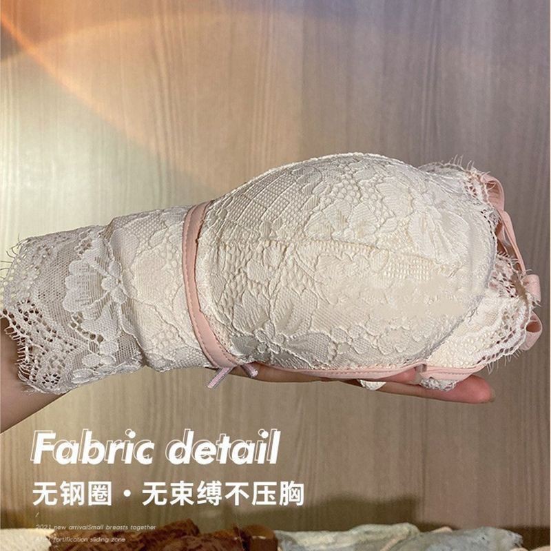 หนา 3.5 ซม. Push-Up ชุดชั้นในลูกไม้เซ็กซี่ Bra ผู้หญิงขนาดเล็กยกเต้านมถ้วยไม่มีถ้วยวิ่ง ราคา ถูกที่สุด ดีลบีเคเค แกลเลอรีภาพที่ 8