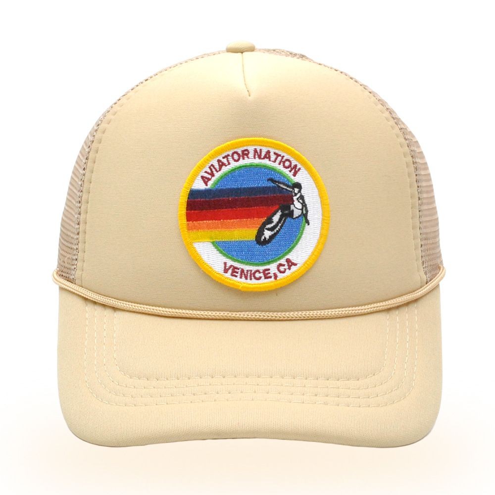 Cross-border AVIATOR NATION Truck Driver Hat Summer Beach Net Hat Internet Celebrity Baseball Hat