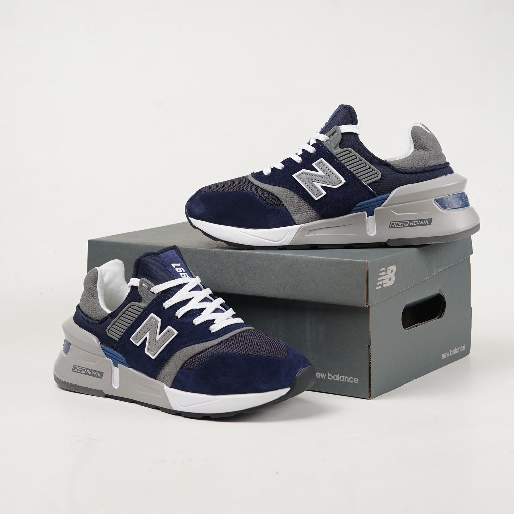 (YTL) New Balance 997s Navy Grey - Sepatu Sneakers Unisex