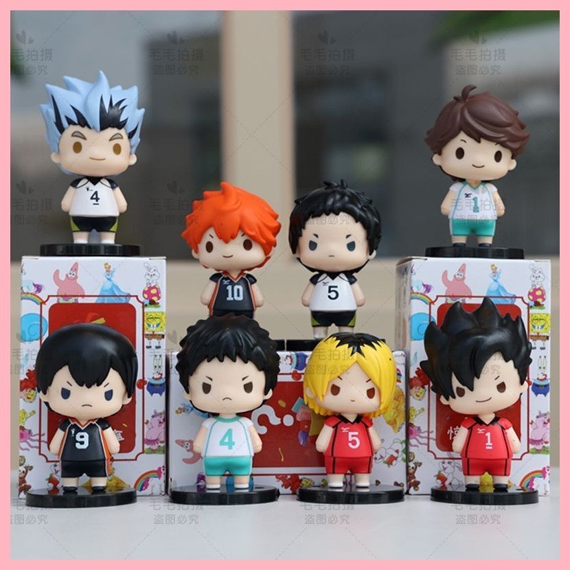 ตุ๊กตาฟิกเกอร์ Haikyuu Hinata Shoyo Volleyball Doudou Kenma Kozume แฮนด์เมด ของเล่นสําหรับเด็ก