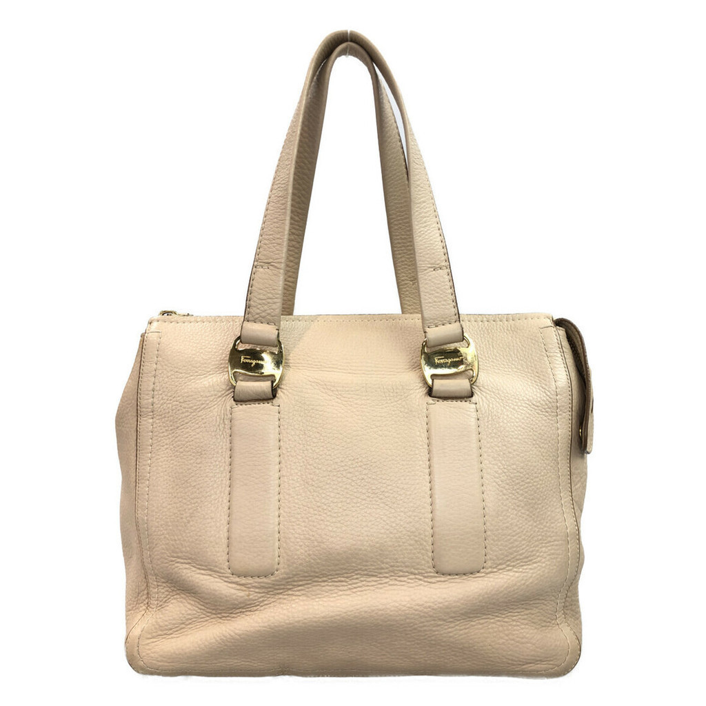 ♞,♘,♙Salvatore Ferragamo tote bag Vara กระเป๋าสะพายข้าง มือสอง ส่งตรงจากญี่ปุ่น
