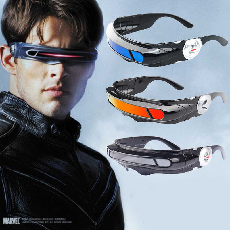 PEACHES X-Men Polarized Laser Sunglasses Cycling Sunglasses Men Vintage Designer Special Memory Col