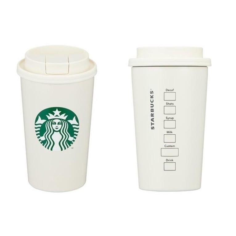 【SALE!!! พร้อมส่ง】2022 แก้วสตาร์บัคส์เกาหลี Starbucks Korea JDN Cream To Go Cup Tumbler 355ml/ 12oz