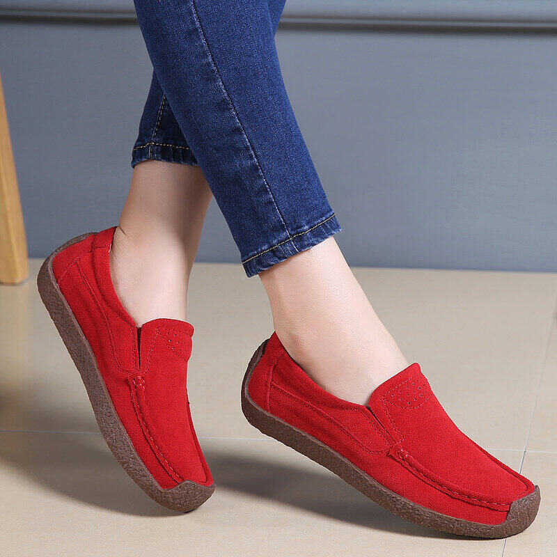 Loafers For Oscrobie Women Boat Shoes Casual Shoes Shoes For Women Korean Shoes For Women Flat Shoe
