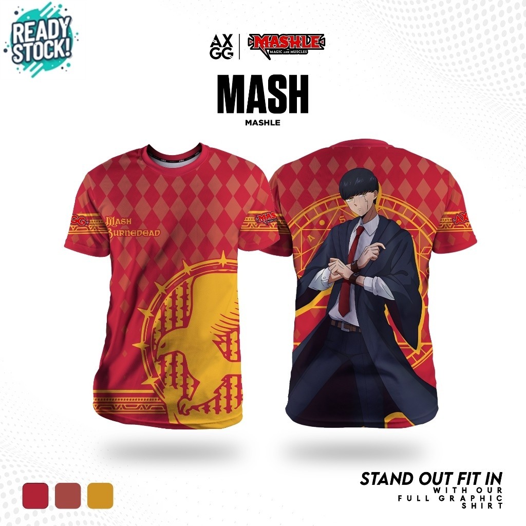 ' Mashle Magic and Muscles เสื้ออนิเมะ