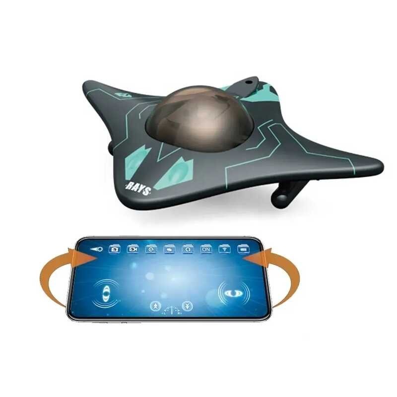 Spy Mini Underwater boat Toys 2.4G RC Boat APP Control with Camera WIFI FPV