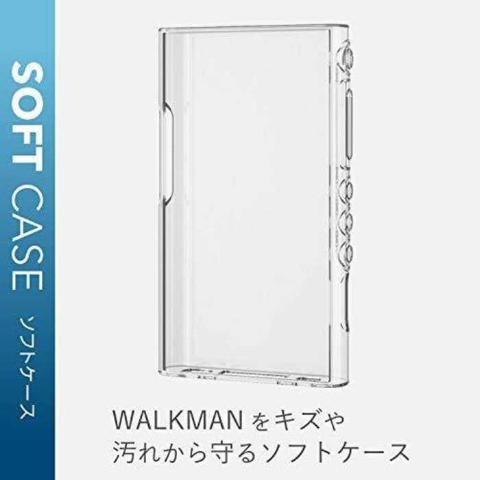 SONY Walkman ELECOM A50เคสใสแบบนิ่ม