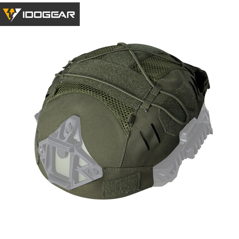 Idogear Tactic Wendy หมวกกันน็อคพร้อม NVG กระเป๋าแบตเตอรี่ M/L ขนาดหมวกกันน็อคผ้าสําหรับ 3.0 หมวกกันน็อค Wendy 3814