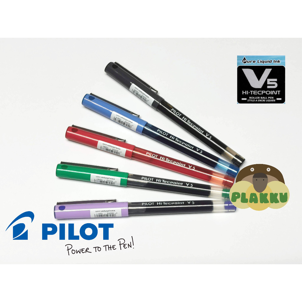 ปากกาลงนาม Pilot Hi-Tecpoint V5 BX-V5