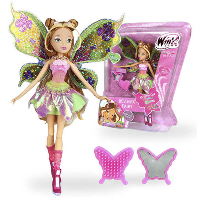 ของแท้ Winx Club ของเล่นเด็กตุ๊กตาตุ๊กตาสาวน้อย Lai Er Floras D