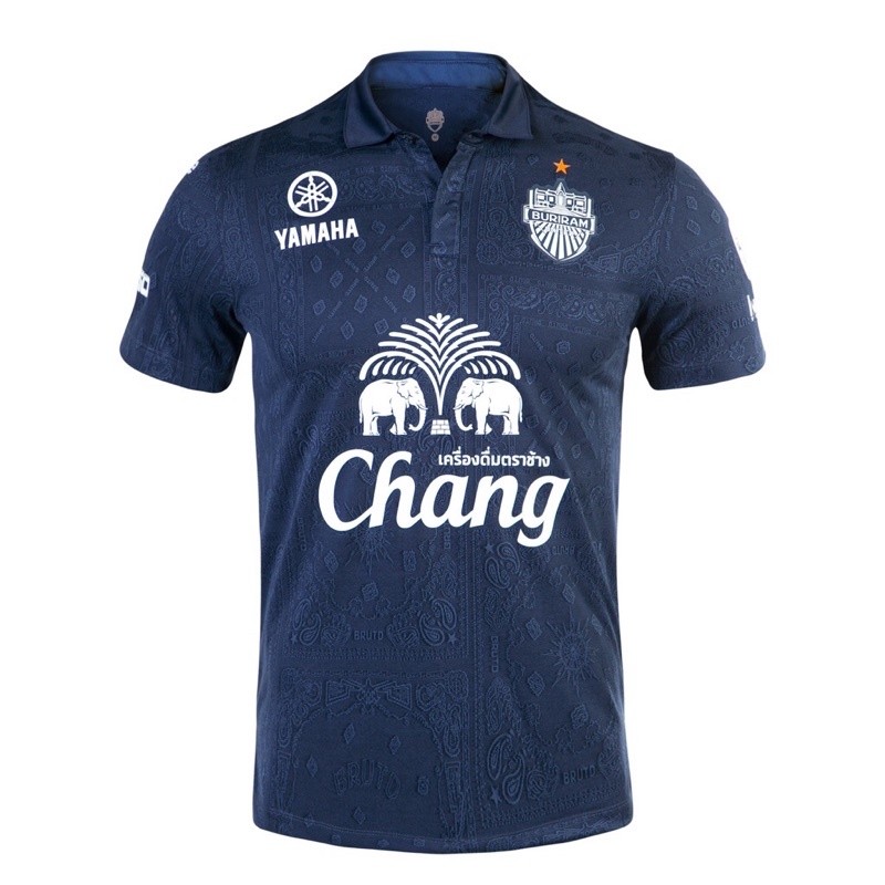 เสื้อบุรีรัมย์ แข่ง สีกรม ปี 2024-2025 ของแท้💯 -Buriram United Home Jersey 2024/25