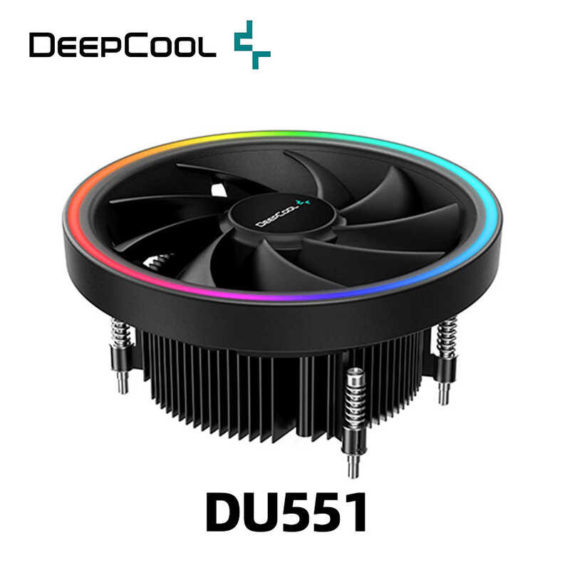 Deepcool Ud551 ARGB Processor Cooler AMD Socket Am4 Am5 Top Flow Radiator 13.6Cm CPU Fan Cooling For PC Gamer