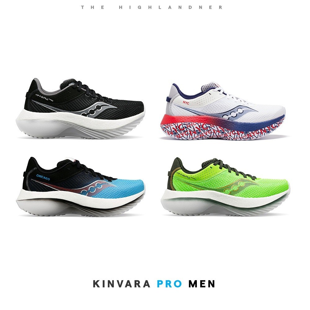♞,♘SAUCONY KINVARA PRO MEN | รองเท้าวิ่งผู้ชาย