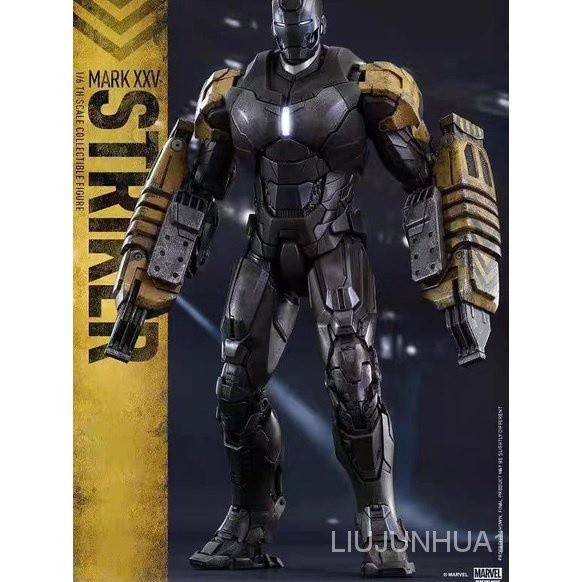 ตุ๊กตา Iron Man mk25 mk26 Gamma โลหะผสมเรืองแสง เคลื่อนไหวได้ ของขวัญสําหรับเด็ก