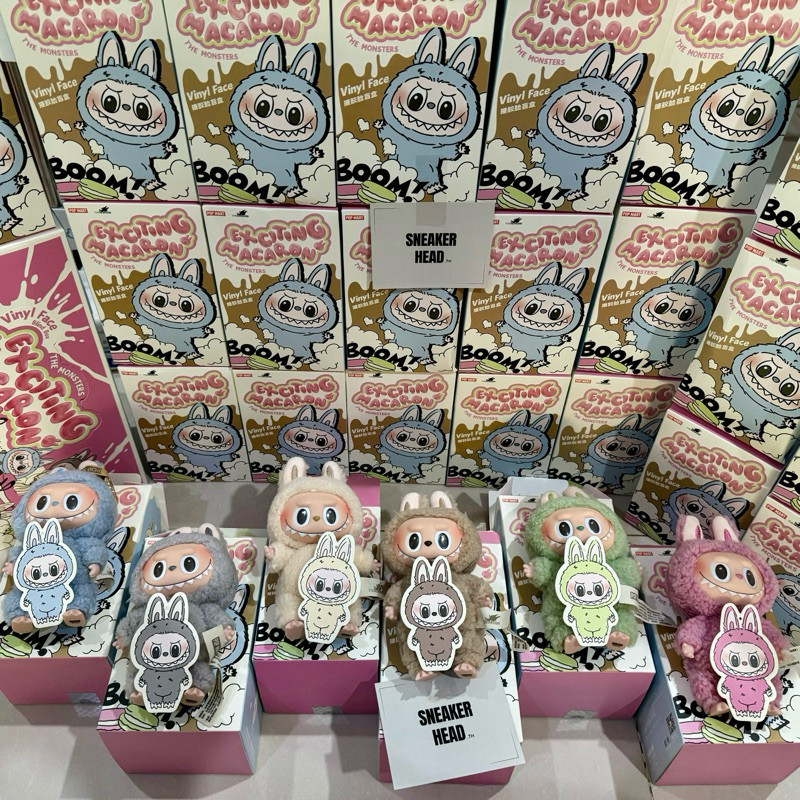 ♞(พร้อมส่ง) Labubu Macaron ของแท้ 100%