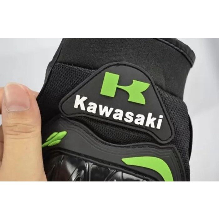 ถุงมือแข ่ งรถจักรยานยนต ์ Taichi Kawasaki Rs, Not Alpinestars