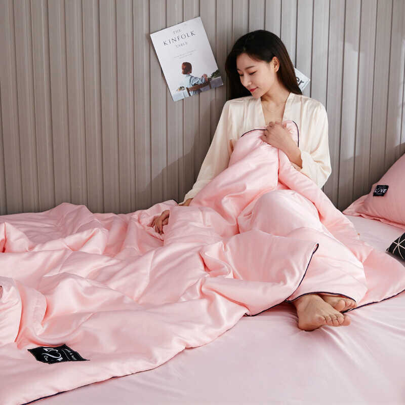 Blankets, thin JJT blankets bedding bed sheet Mattress set 5/6 feet （2*pillowcase+1*blanket） Cool