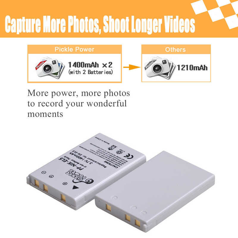➧ แบตเตอรี่ Enel5 ขนาด 1400Mah Nikon Coolpix P530 P520 P510 P100 P500 P5000 P5100 P6 0 0
