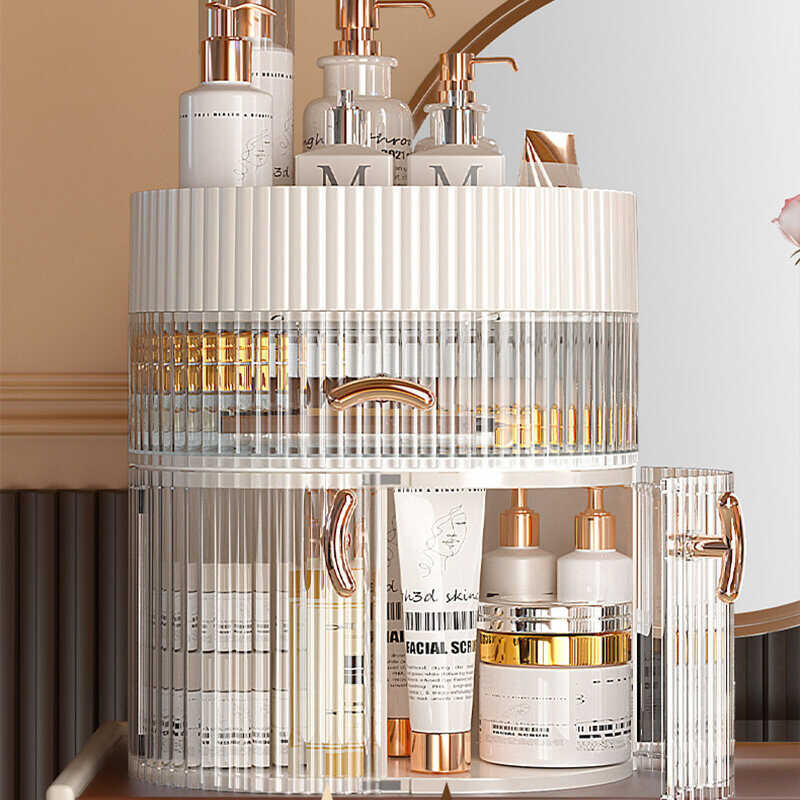 Storage box, JJT shelf, multipurpose makeup Shees and drawers desk skin care cabinet shelf desktop  