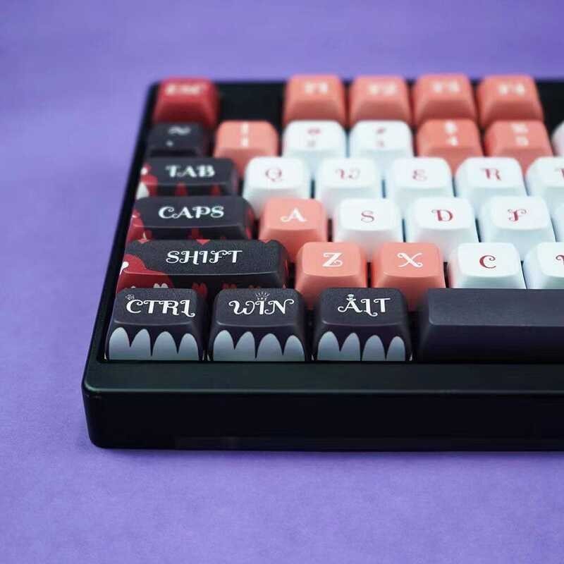 Only】Alice V2 【Keycap Keycap 132 Keys XDA Profile PBT Sublimation For Cherry MX Switch Mechanical