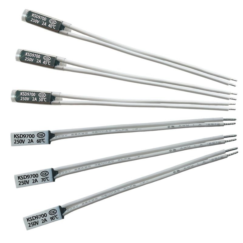 สวิตช์ควบคุมอุณหภูมิขั้นต่ํา TB02/KSD9700 40~150 องศาปกติปิดปกติเปิดควบคุมอุณหภูมิ Thermal Protec