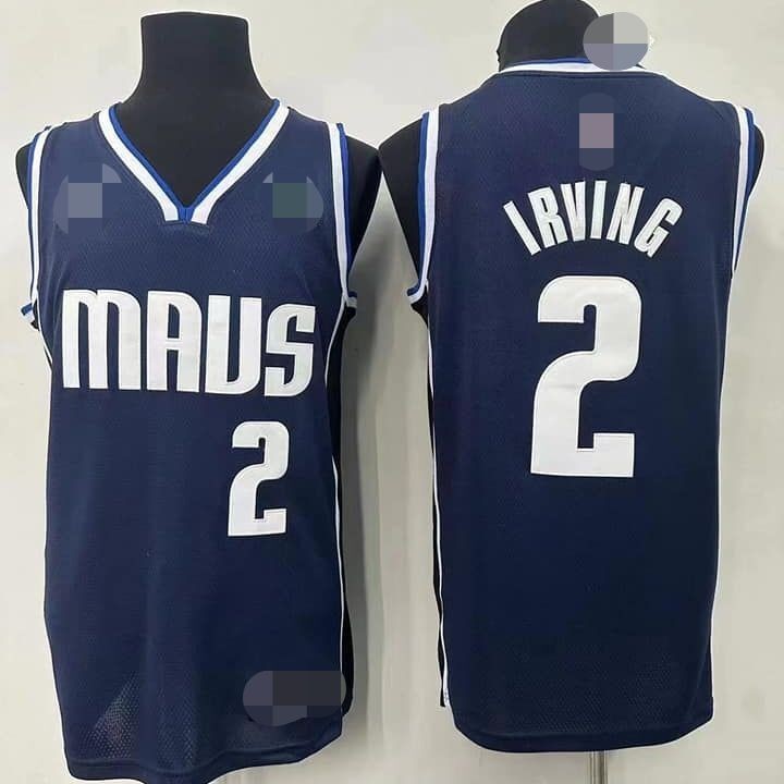 เสื้อ Kyrie Irving Dallas Mavericks 2 ปักลายคุณภาพสูง