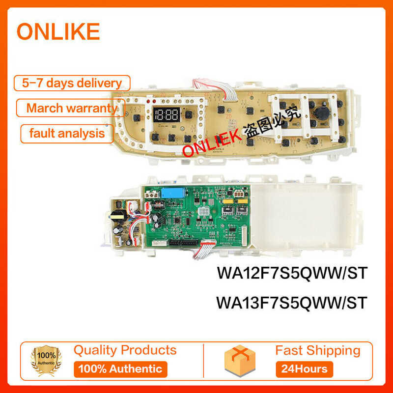 เครื่องซักผ้าซัมซุง Dc92-01425A Dc92-01455A Dc92-01446A บอร์ด Wa12f7s5qww /