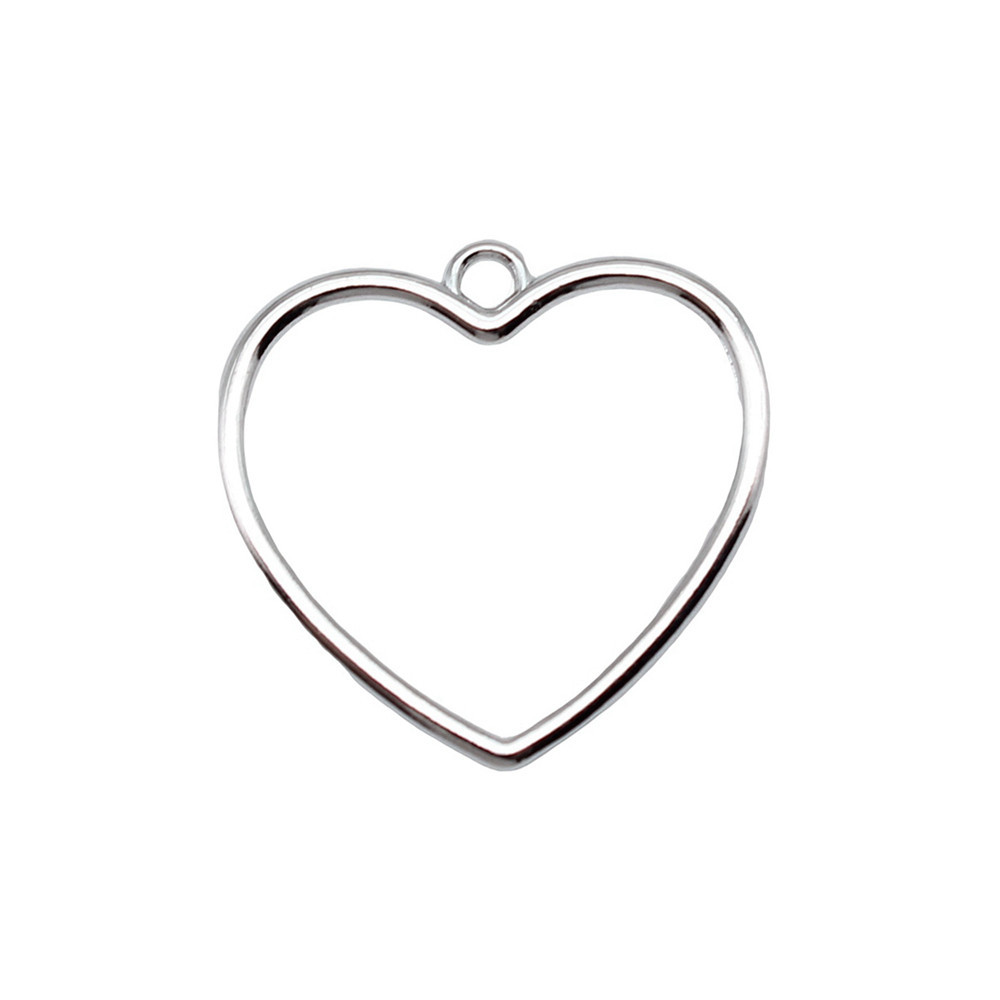 เครื ่ องประดับทําอุปกรณ ์ Hollow Heart Charms Vintage ผู ้ หญิงอุปกรณ ์ เสริม 20 ชิ ้ น