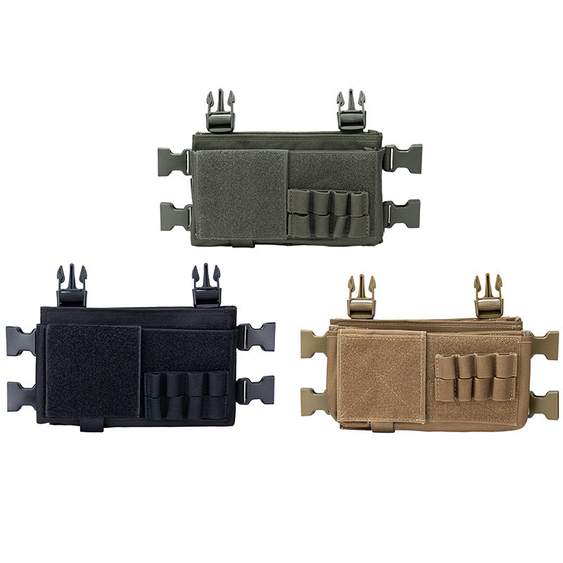 Idogear กระเป๋าแผงด้านหน้ายุทธวิธีสําหรับ MK3/MK4 Modular Chest Rig 3317-A