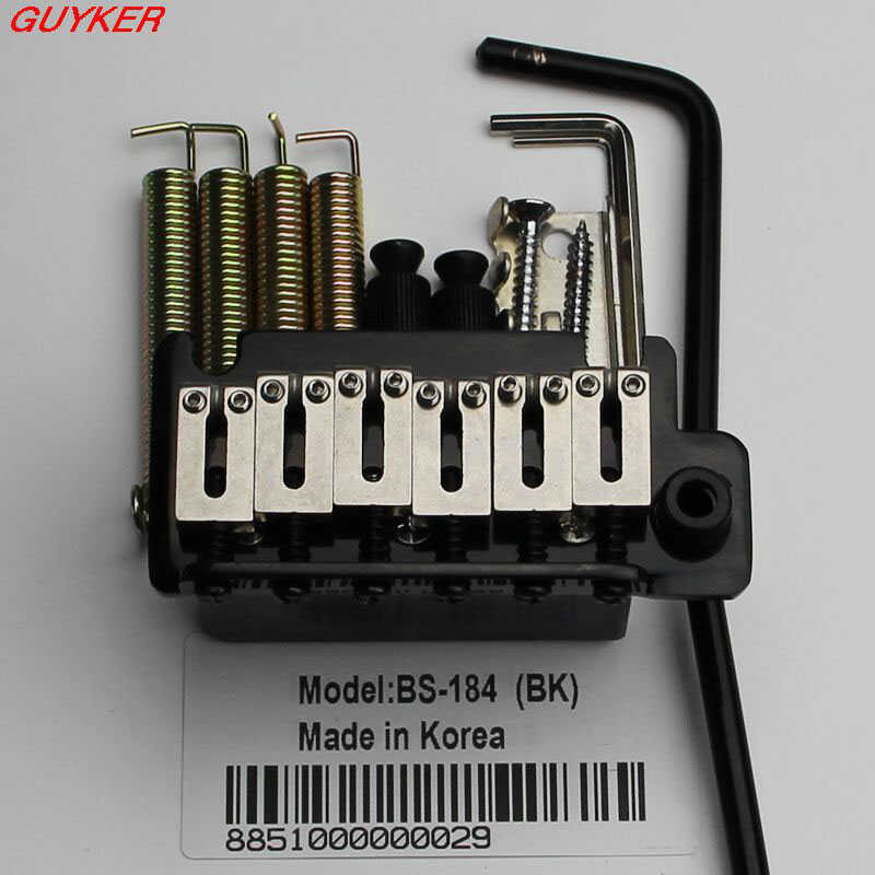 double swing The tremolo electric guitar string board double swing bridge Stainless Steel Saddles &