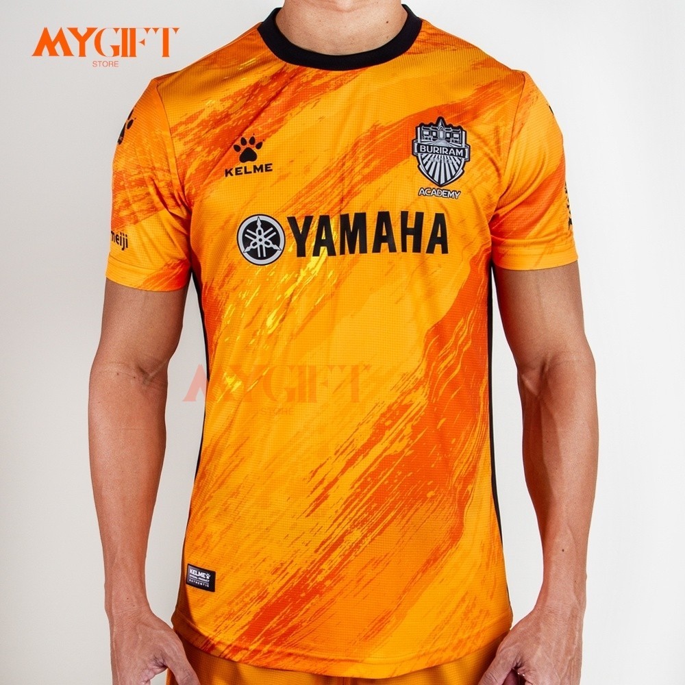 เสื้อบุรีรัมย์ยูไนเต็ดอคาเดมี Kelme X Buriram United Academy Away ชุดเยือน สีส้ม ของแท้จากสโมสร BURI