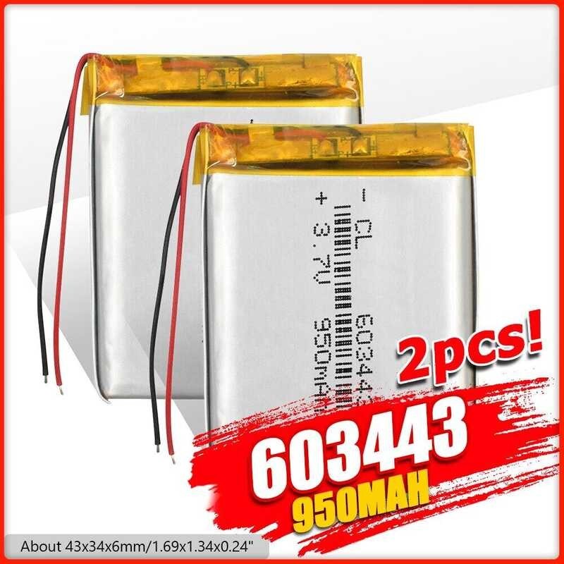 hengqinbi 3.7โวลต์950มิลลิแอมป์ชั่วโมง603443ลิเธียมโพ 【Sell-Well】