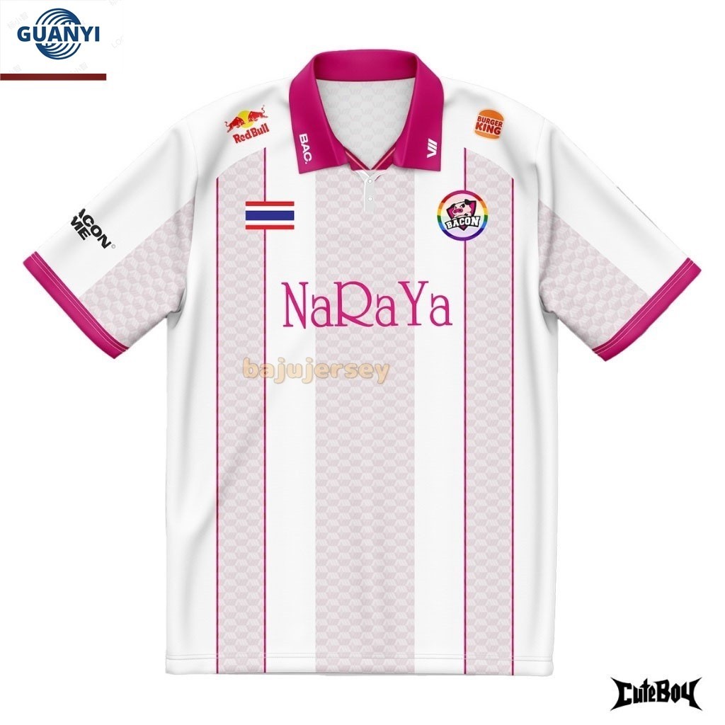 เสื้อ Bacon Time APL แบบกําหนดเองฟรี 2024- ชื่อผู้เล่น เสื้อกีฬา Bacon Time