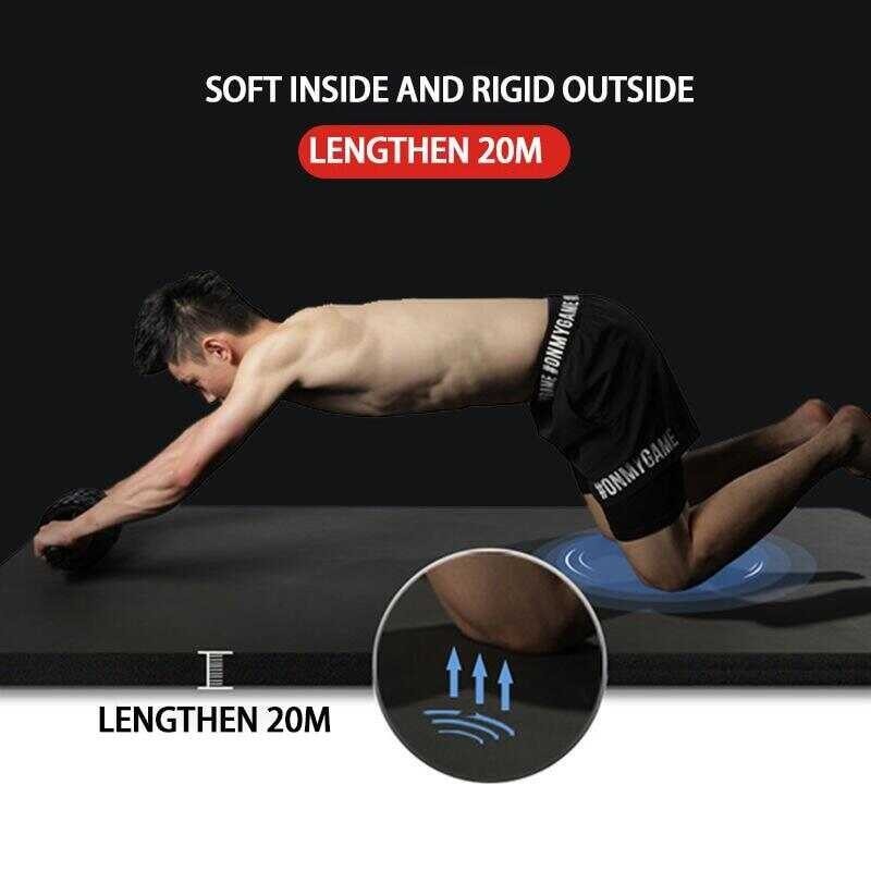 Thick Non-Slip 20MM High-Density Sports Yoga Mat Gym Home Fiess Exercise Gymnastics nastics