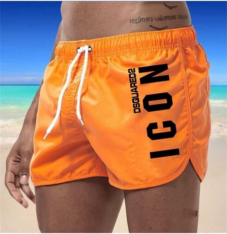 men new short style 2023 Quick-Dry Men's Swim Trunks: Hot Summer Beachwear Shorts for Sports Gym an