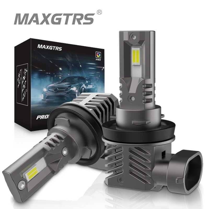 MAXGTRS 2X H11 H9 H8 Canbus No Error H10 9005 9006 H16jp Hb3 Hb4 LED Fog Lamp Bulb 6500K 3000K Dayt