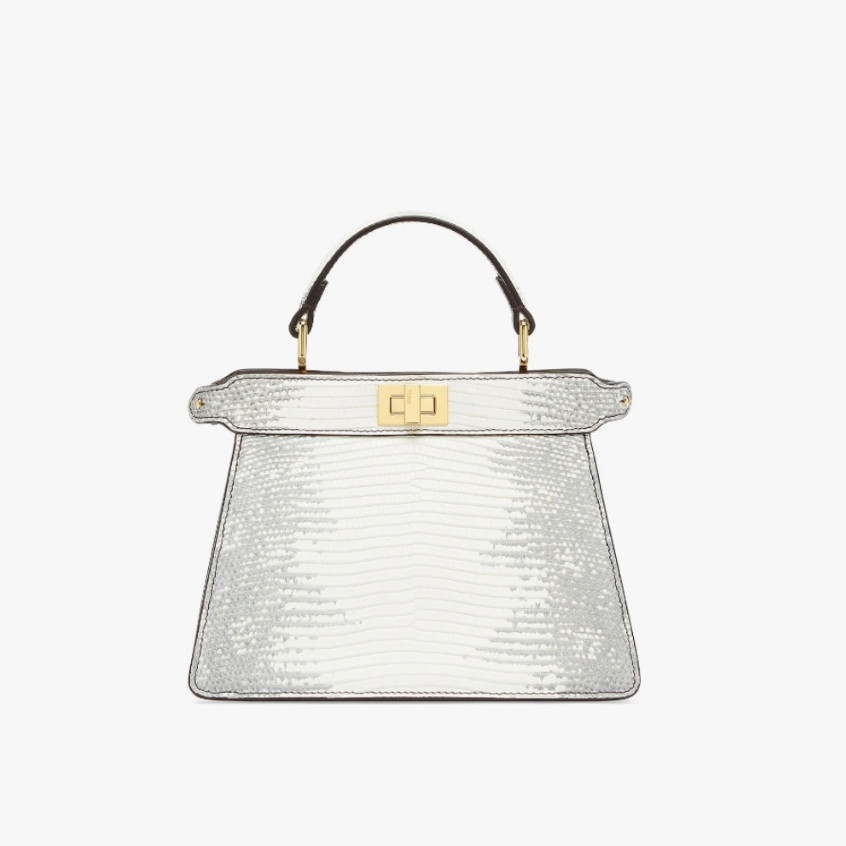 Pre order ราคา29400 Fendi 68802 Peekaboo See you petite Shoulder Bag กระเป๋าสะพายข้าง หนังแท้ Size2