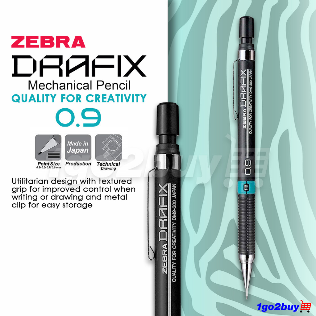 [Zebra] ดินสอกด Drafix 0.9 (DM9-300)